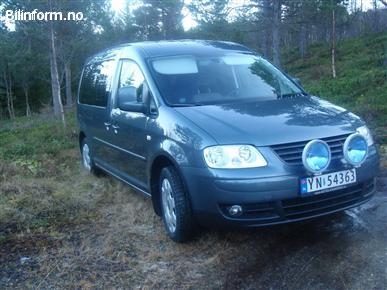 VW Caddy Maxi, 2008, 2,0 Tdi, 7 seter