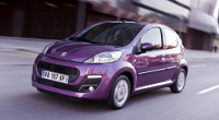 Ansiktsløftning på Peugeot 107