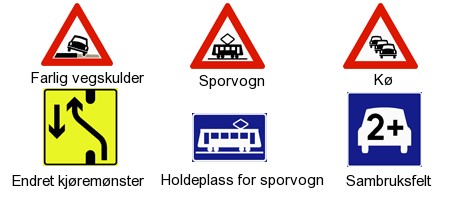 Flere nye skilt å lære