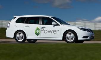 Saab ePower første elektriske bil fra Saab